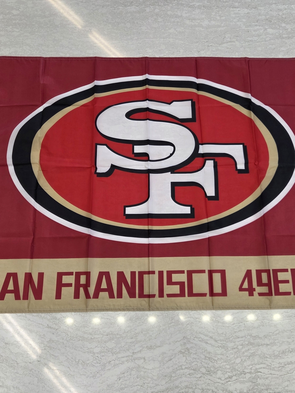 Brand New San Francisco 49ers Football 3x5ft Wall Flag **